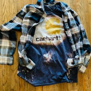 Size Large Carhartt bleach tee
